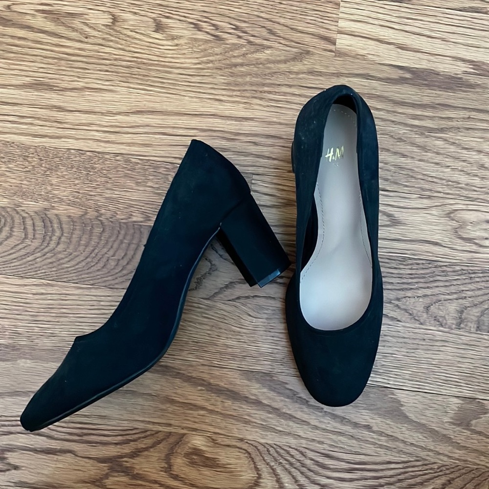 Black heels
